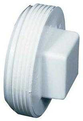 IPEX 040923 Cleanout Plug, 3 in, MPT, PVC