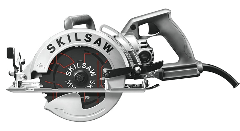 SKIL SPT77W-01 Worm Drive Saw, 15 A, 7-1/4 in Dia Blade, 0.812 in Arbor, 2-13/32 in D Cutting, 51 deg Bevel