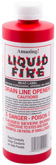 Liquid Fire LF-P-24 Drain Opener, Liquid, Dark Amber, Slight Pungent, 16 oz Bottle