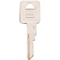 Hy-Ko 11010B63 Key Blank, Brass, Nickel, B63 Key Number