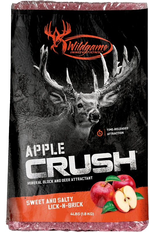 Wildgame INNOVATIONS FG-00329 Apple Crush Brick, Apple Flavor, 4 lb