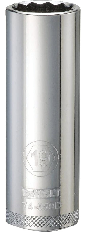 DWMT74550OSP SKT DP 1/2DR 19MM