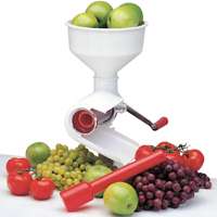 Norpro 1951 Sauce Master, 3 qt, Aluminum/Plastic/Steel, White