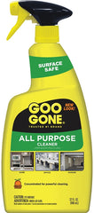 Goo Gone 2195 All-Purpose Cleaner, 32 oz Spray Bottle, Liquid, Citrus, Clear