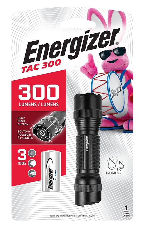 Eveready ENPMHT1L Flashlight, LED Lamp, 300 Lumens