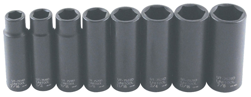 UT1508D SAE IMPACT SOCKET SET/