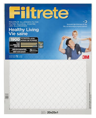 3M MA03DC-6-C-6/CS Allergen Reduction Filter, 20 in L, 25 in W, 1900 MPR