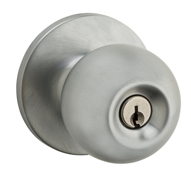 Weiser Regina Series SK5000RG 26D WS C Entry Door Knob, Satin Chrome