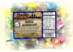 Family Choice 1168 Taffy Candy, Assorted Fruits Flavor, 6.5 oz