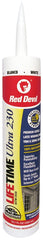 Red Devil Lifetime 0770 Acrylic Sealant, White, 40 to 90 deg F, 10.1 fl-oz Cartridge