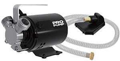 PROPUMP ZE00803 Transfer Pump, 1-Phase, 1.8 A, 115 V, 1/10 hp, 3/4 in Outlet, 360 gph, Aluminum/Brass