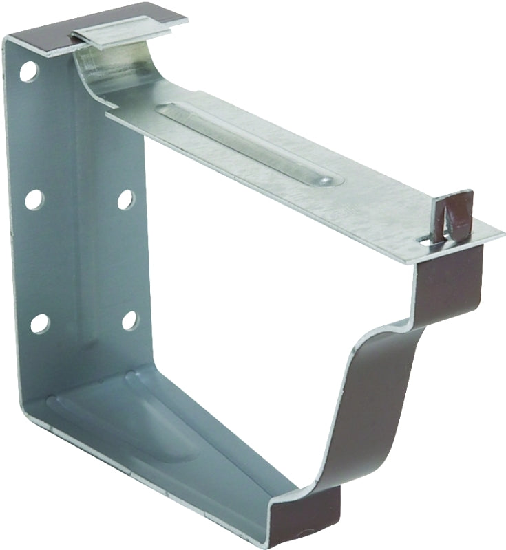 Amerimax 2502219 Snap Lok Bracket, Aluminum, Brown