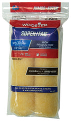 Wooster RR301-6 1/2 Roller Cover, 1/2 in Thick Nap, 6-1/2 in L, Knit Fabric Cover, Golden Yellow