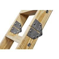 American Stairways Husky 655 Series 6P3060109 Disappearing Stairway, 10 ft 9 in H Ceiling, 375 lb Duty Rating