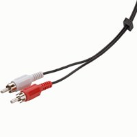 Zenith AC1006SB Stereo Cable, Black Sheath, 6 ft L