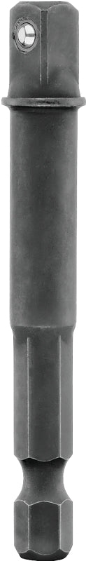 DEWALT ELITE Series DWAFE14ADPT Socket Adapter, 1/4 in Drive, Hex, Square Drive, 3 in L