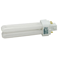 Sylvania 20942 Double Tube Compact Fluorescent Bulb, 13 W, T4 Lamp, G24Q-3 Lamp Base, 900 Lumens, 2700 K Color Temp