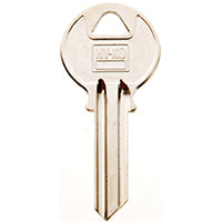 Hy-Ko 11010Y1 Key Blank, Brass, Nickel, For: Yale Cabinet, Y1 Key Number, House Locks and Padlocks