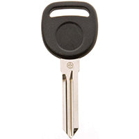 Hy-Ko 18GM504 Key Blank, Brass/Plastic, Nickel, For: GM Vehicle Locks
