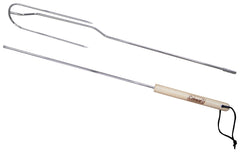 CCI 2000016385 Deluxe Cooking Fork, Steel Blade, Chrome, 40 in OAL