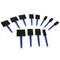 ProSource A3L50112 Paint Brush Set, Low Density, 1, 2, 3 in Brush, 12 -Brush