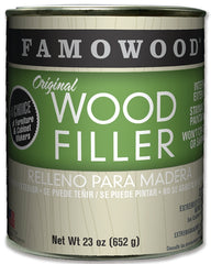 ECLECTIC 36021102 Wood Filler, Liquid, Paste, Ash, 24 oz Can