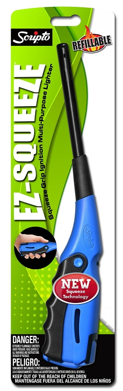 Scripto EZ-SQUEEZE BGM27-1/12CD Multi-Purpose Lighter, Refillable: Yes