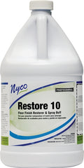 nyco NL170-G4 Finish Floor Enhancer, 128 oz, Liquid, Acrylic Polymer, Opaque White