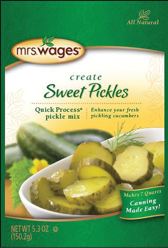 Mrs. Wages W624-J7425 Sweet Pickle Mix, 5.3 oz Pouch