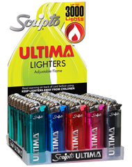 Calico Brands LD18L-50/ULTM Lighter Assortment with Display