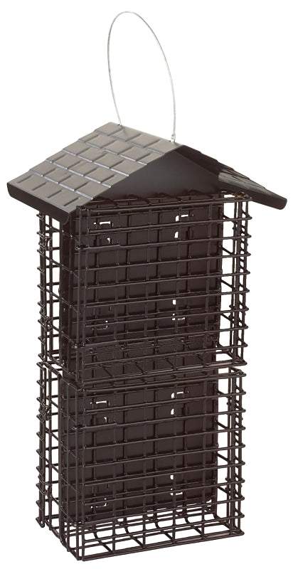 Stokes Select 38129 Suet Buffet Bird Feeder, Solid Steel, 12.3 in H