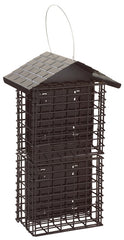 Stokes Select 38129 Suet Buffet Bird Feeder, Solid Steel, 12.3 in H