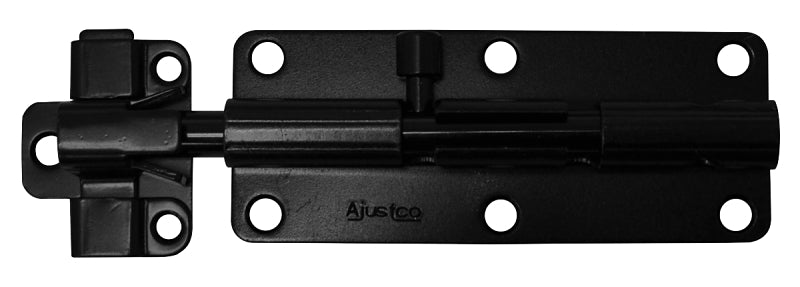 595ADJBLR BARREL BOLT BLK 6IN