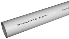 JM Eagle 10165 Pipe, 4 in, 10 ft L, Solvent Weld, SCH 40 Schedule, PVC, White