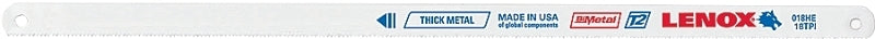 Lenox 20150S018HE Hacksaw Blade, 1/2 in W, 10 in L, 18 TPI