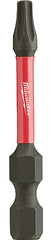 Milwaukee SHOCKWAVE 48-32-4784 Power Bit, T20 Drive, Torx Drive, 1/4 in Shank, Hex Shank, 2 in L