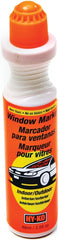 Hy-Ko 40615 Window Marker, Non-Toxic, Rain-Resistant, Orange