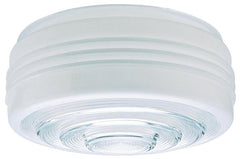 Westinghouse 8560600 Light Shade, 6-1/2 in Dia, Drum, Mushroom, Glass, White