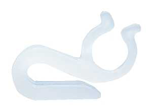 Adams 5150-99-1040 Mighty Light Clip, Polypropylene, White