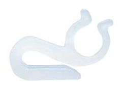 Adams 5150-99-1040 Mighty Light Clip, Polypropylene, White
