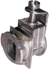 Hubbell 1-Screw Saddle, 3/4 in Trade, Zinc