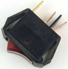 Jandorf 61038 Rocker Switch, 10 A, 30 V, SPST, Tab Terminal
