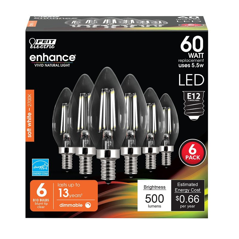 BULB LT TORPEDO CLR SW 27K 60W