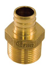aqua-dynamic 9781-034 Pipe Adapter, 1/2 x 3/4 in, PEX x Male, Brass