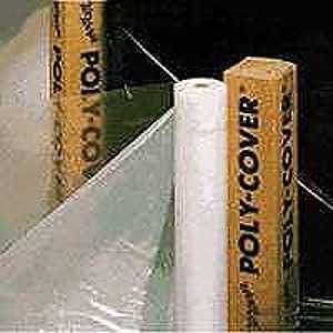 Warp's 6CH15 Poly Film, 25 ft L, 15 ft W, Clear
