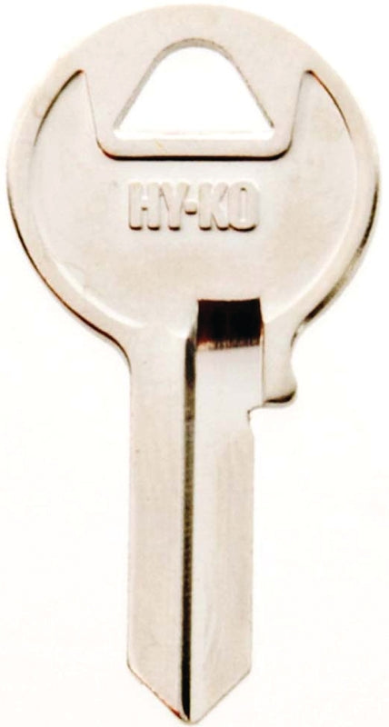 Hy-Ko 11010M1 Key Blank, Brass, Nickel, For: Master Cabinet, House Locks and Padlocks