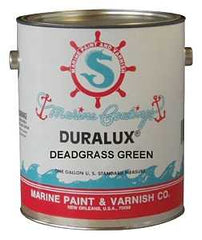 Duralux M745-1 Marine Enamel, Flat, Camouflage Dead Grass Green, 1 gal Can