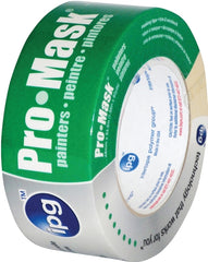 IPG 5204-2 Painters Masking Tape, 60 yd L, 1.87 in W, Crepe Paper Backing, Beige