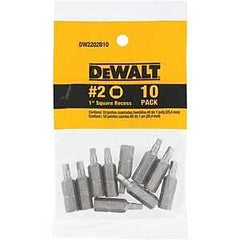 DW2204 # 0 SQUARE RECESS BIT T