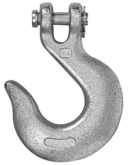 Campbell T9401624FR Clevis Slip Hook, 3/8 in, 5400 lb Working Load, 43 Grade, Steel, Zinc